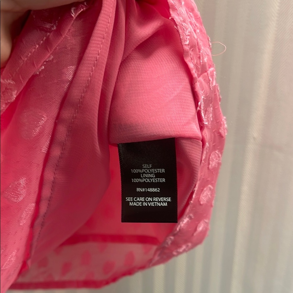 Torrid Pink Ruffled Blouse - Picture 6 of 6